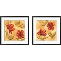 Framed 'Lara's Whimsy 2 Piece Framed Art Print Set' border=