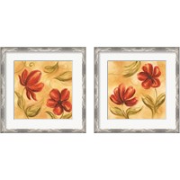 Framed 'Lara's Whimsy 2 Piece Framed Art Print Set' border=