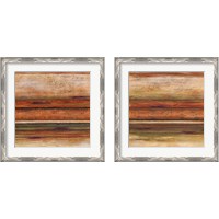 Framed 'Grande Spectrum 2 Piece Framed Art Print Set' border=