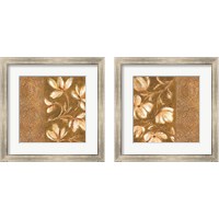 Framed Bukara Paisley 2 Piece Framed Art Print Set