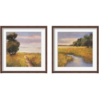 Framed 'Low Country Landscape 2 Piece Framed Art Print Set' border=