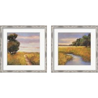 Framed 'Low Country Landscape 2 Piece Framed Art Print Set' border=