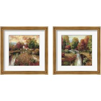 Framed 'American Country 2 Piece Framed Art Print Set' border=