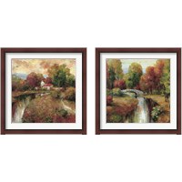 Framed 'American Country 2 Piece Framed Art Print Set' border=