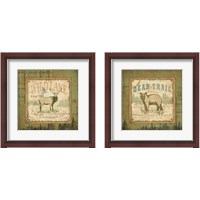 Framed 'Outdoor Life 2 Piece Framed Art Print Set' border=