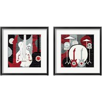 Framed Rock 'n Roll Music 2 Piece Framed Art Print Set
