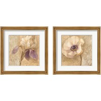 Framed Brocade Floral 2 Piece Framed Art Print Set