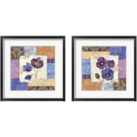 Framed Tiled Poppies 2 Piece Framed Art Print Set