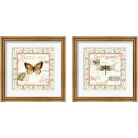 Framed Rose Garden Square 2 Piece Framed Art Print Set