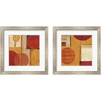 Framed Geo Tea 2 Piece Framed Art Print Set