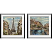 Framed Moment in Paris 2 Piece Framed Art Print Set