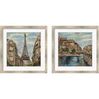 Framed Moment in Paris 2 Piece Framed Art Print Set