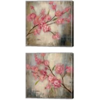 Framed Cherry Blossom 2 Piece Canvas Print Set