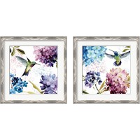 Framed Spring Nectar Square 2 Piece Framed Art Print Set