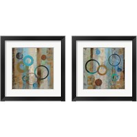 Framed 'Bubble Graffiti 2 Piece Framed Art Print Set' border=