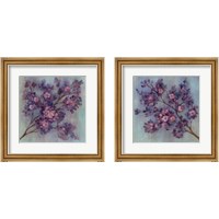 Framed Twilight Cherry Blossoms 2 Piece Framed Art Print Set