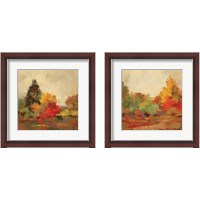 Framed Fall Forest 2 Piece Framed Art Print Set