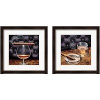 Framed 'Gentlemen Prefer 2 Piece Framed Art Print Set' border=