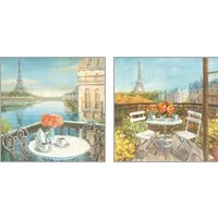Framed 'Paris Views 2 Piece Art Print Set' border=