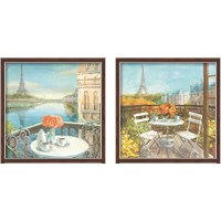 Framed 'Paris Views 2 Piece Framed Art Print Set' border=
