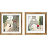 Framed Paris Romance 2 Piece Framed Art Print Set