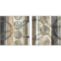 Framed 'Raku 2 Piece Art Print Set' border=