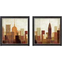 Framed Summer in the City 2 Piece Framed Art Print Set