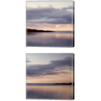 Framed 'Prospect Light Panoramica 2 Piece Canvas Print Set' border=