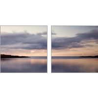 Framed 'Prospect Light Panoramica 2 Piece Art Print Set' border=