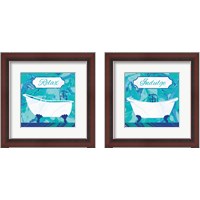 Framed Relax & Indulge 2 Piece Framed Art Print Set