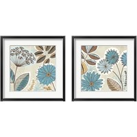 Framed Funky Flowers 2 Piece Framed Art Print Set