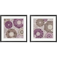 Framed 'Gary Garden Melody 2 Piece Framed Art Print Set' border=