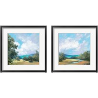 Framed 'Hedgegrow 2 Piece Framed Art Print Set' border=