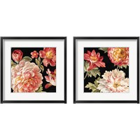 Framed 'Mixed Floral IV Crop 2 Piece Framed Art Print Set' border=