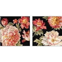 Framed 'Mixed Floral IV Crop 2 Piece Art Print Set' border=