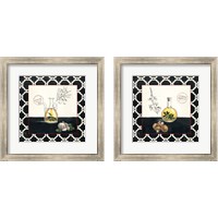 Framed 'Kitchen 2 Piece Framed Art Print Set' border=