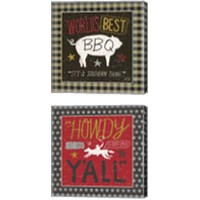 Framed Country Kitchen 2 Piece Canvas Print Set