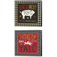 Framed Country Kitchen 2 Piece Canvas Print Set