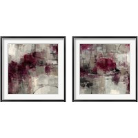 Framed 'Stone Gardens 2 Piece Framed Art Print Set' border=