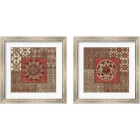 Framed 'Venetian Patchwork 2 Piece Framed Art Print Set' border=