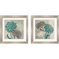 Framed Chrysanthemums 2 Piece Framed Art Print Set