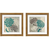 Framed Chrysanthemums 2 Piece Framed Art Print Set