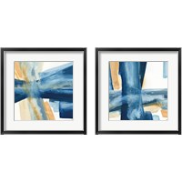 Framed 'Indigo 2 Piece Framed Art Print Set' border=