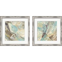 Framed 'Blue Water 2 Piece Framed Art Print Set' border=