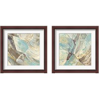 Framed Blue Water 2 Piece Framed Art Print Set