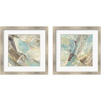Framed 'Blue Water 2 Piece Framed Art Print Set' border=