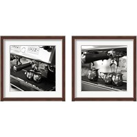 Framed 'Coffeehouse 2 Piece Framed Art Print Set' border=