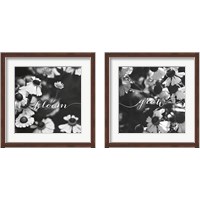 Framed Bloom and Grow 2 Piece Framed Art Print Set