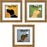 Framed Dog Coffee Co. 3 Piece Framed Art Print Set