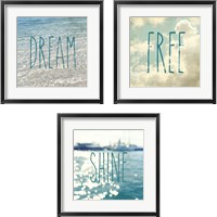 Framed Natural Inspiration 3 Piece Framed Art Print Set